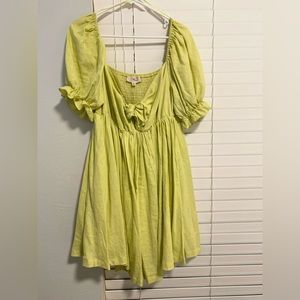 Mable Neon Green dress